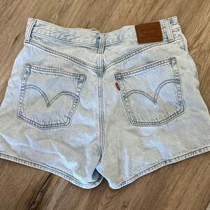 Levi's Classic Light Blue Jean Shorts